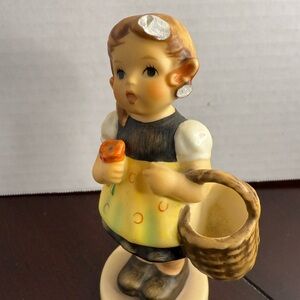 Hummel “Sister” Figurine with Basket and Flower